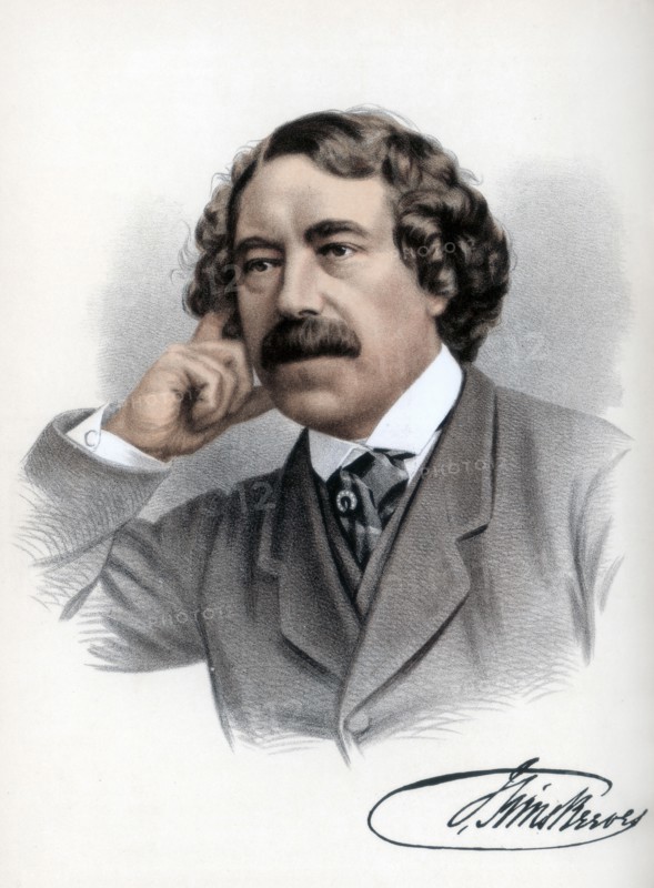 John Sims Reeves, English vocalist, c1890.Artist: Cassell, Petter & Galpin