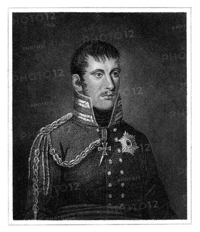 Frederick William III, King of Prussia, 1815.Artist: A Wheltier
