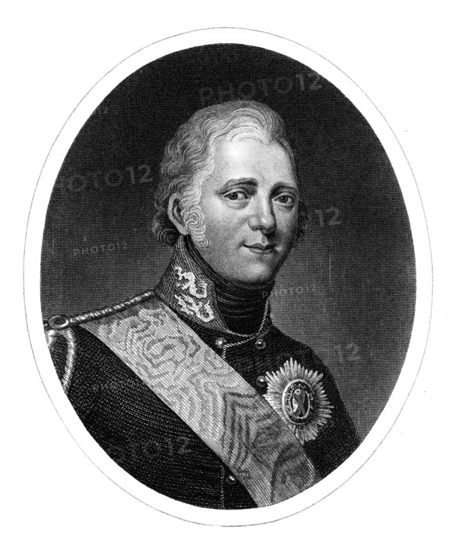 Alexander I, Tsar of Russia, (1826).Artist: R Page