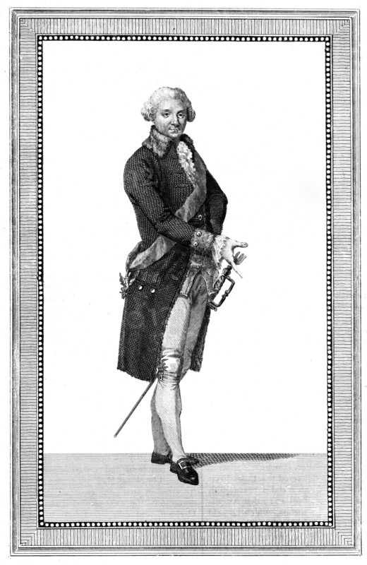 Stanislaw August Poniatowski, King of Poland.Artist: C Warren