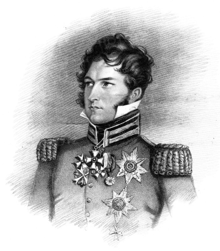 Prince Leopold George Christian Frederick of Saxe-Coburg-Saalfeld, 1816.Artist: Henry Meyer