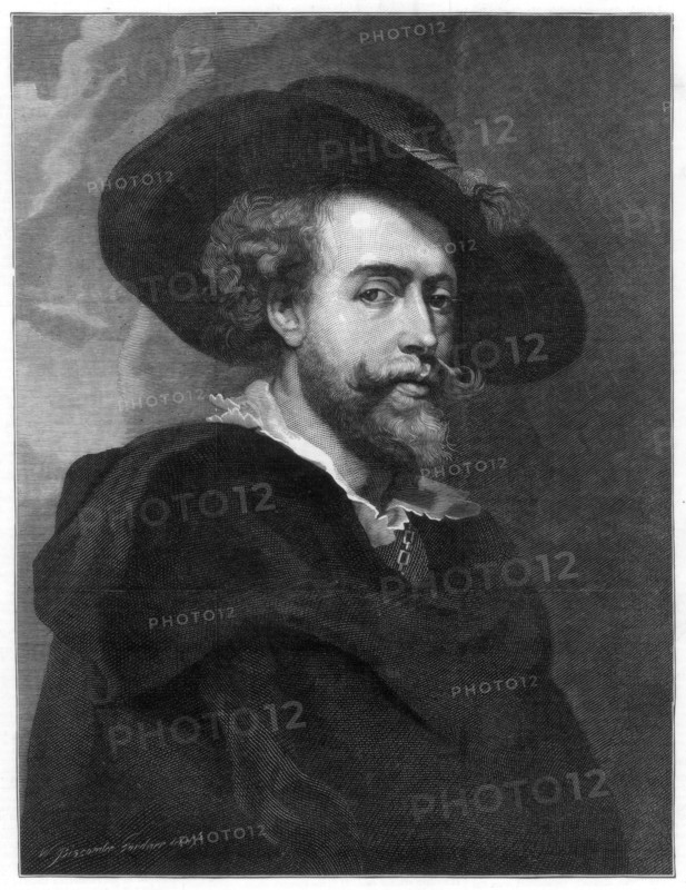 'Peter Paul Rubens', Flemish painter, 1877.Artist: William Biscombe Gardner