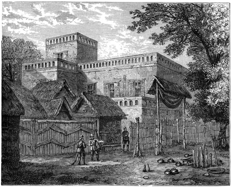 'King Koffee's Palace, Coomassie, Ashanti War, Africa', 1900. Artist: Unknown