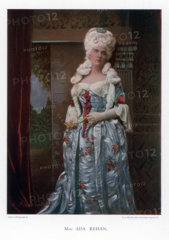 Ada Rehan, American actress, 1901.Artist: Mendelssohn