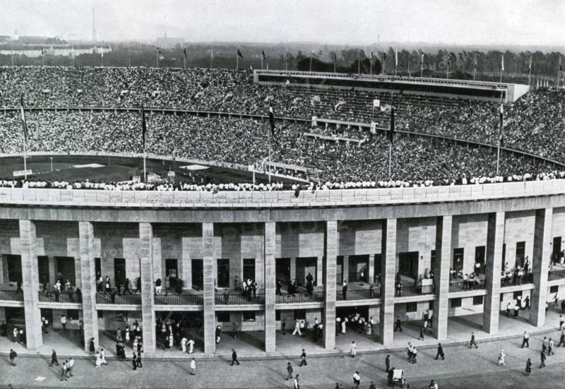 Olympic stadium, Berlin, 1936. Artist: Unknown