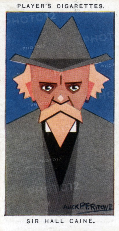 Sir Hall Caine, British novelist, 1926. Artist: Alick P F Ritchie