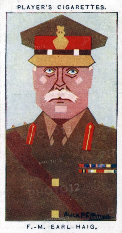 Douglas Haig, 1st Earl Haig, British field marshal, 1926.Artist: Alick P F Ritchie