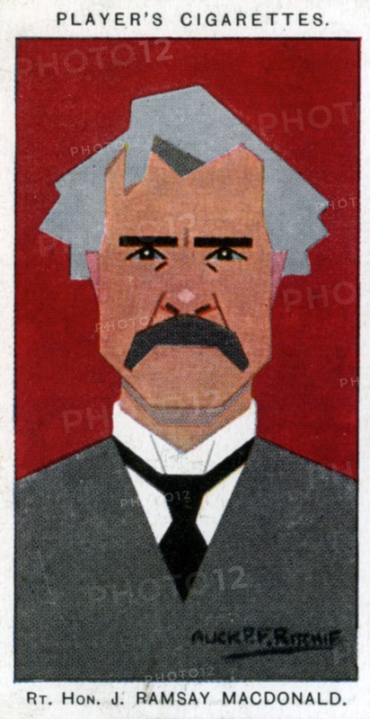 Ramsay MacDonald, British Prime Minister, 1926.Artist: Alick P F Ritchie