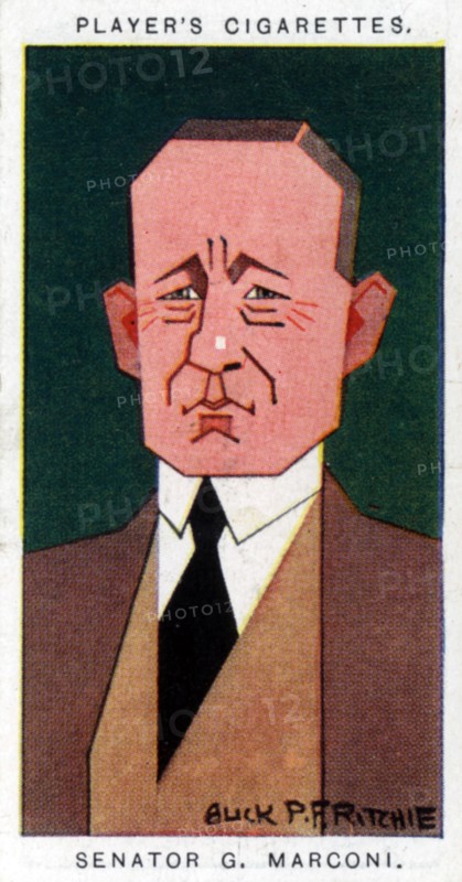 Guglielmo Marconi, Italian inventor, 1926.Artist: Alick P F Ritchie