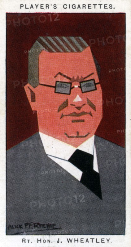 John Wheatley, Scottish politician, 1926.Artist: Alick P F Ritchie