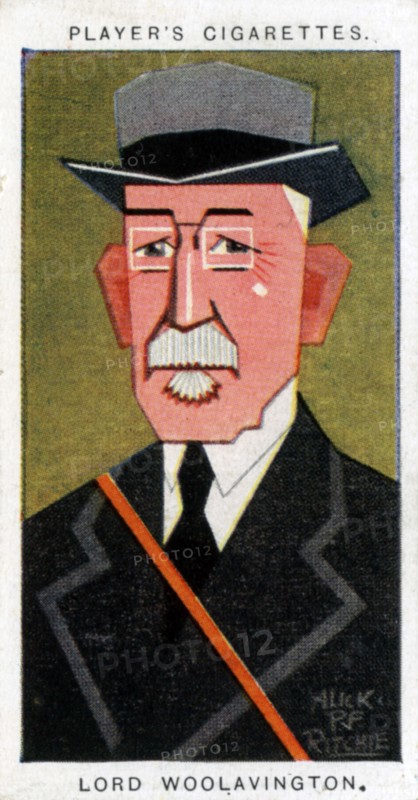 James Buchanan, 1st Baron Woolavington, British philantropist and racehorse owner, 1926.Artist: Alick P F Ritchie