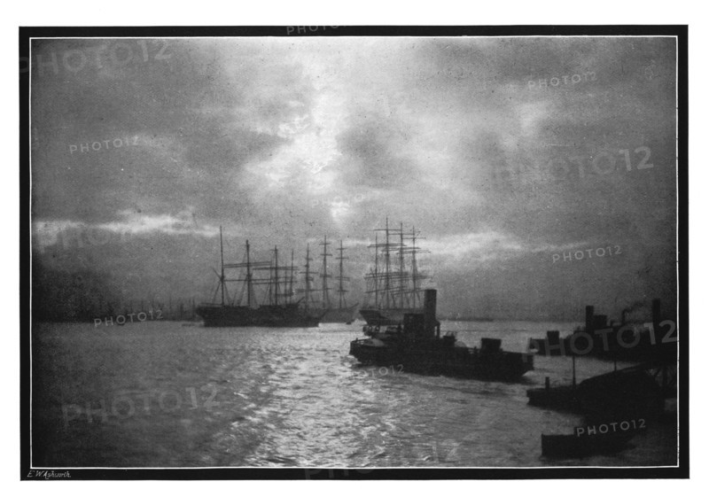 The Tyne, 1901.Artist: EW Ashworth