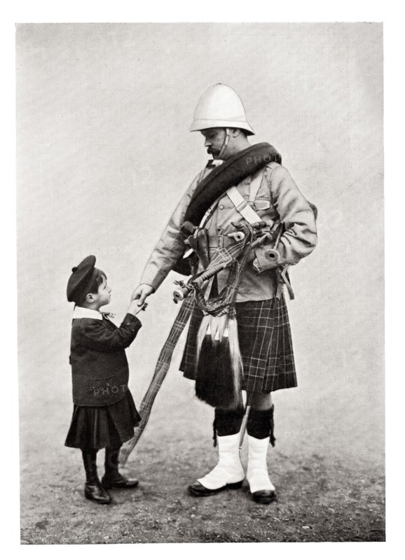 'Good-Bye, Daddy', 1901. Creator: Francis Godolphin Osbourne Stuart.