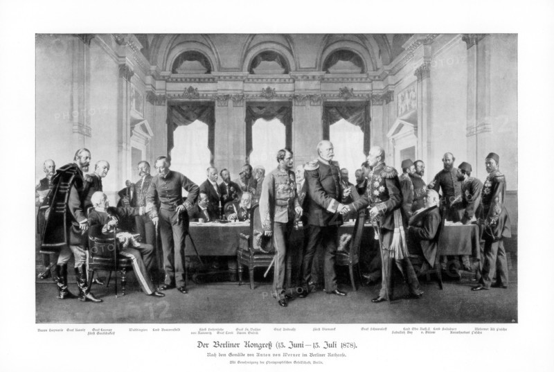 Congress of Berlin (June 13-July 13, 1878), 1900. Artist: Unknown
