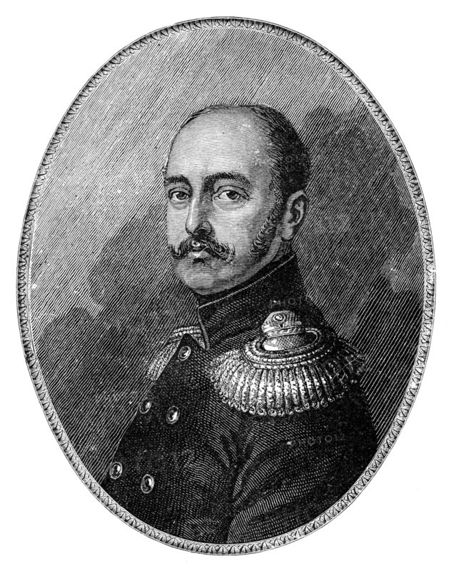 The Emperor Nicholas, (1796-1855), 19th century. Artist: Unknown