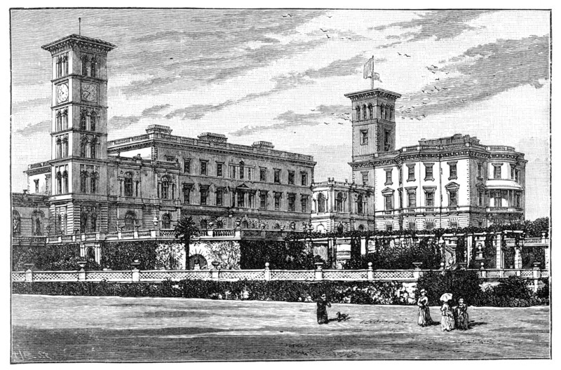 Osborne House, Isle of Wight, 1900. Artist: Unknown