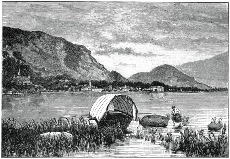 Baveno, on Lake Maggiore, northern Italy, 1900. Artist: Unknown