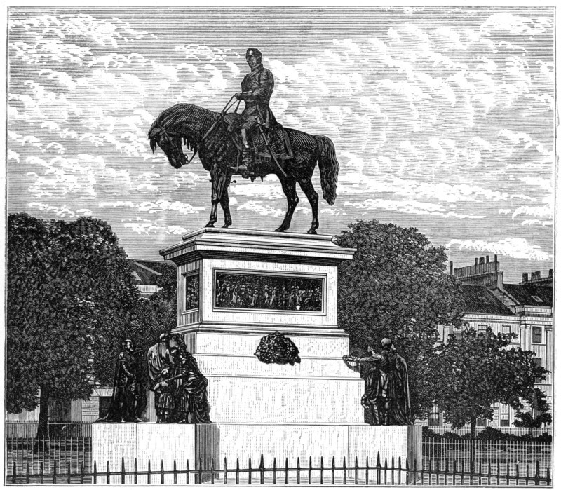 The Albert Memorial, Charlotte Square, Edinburgh, 1900. Artist: Unknown