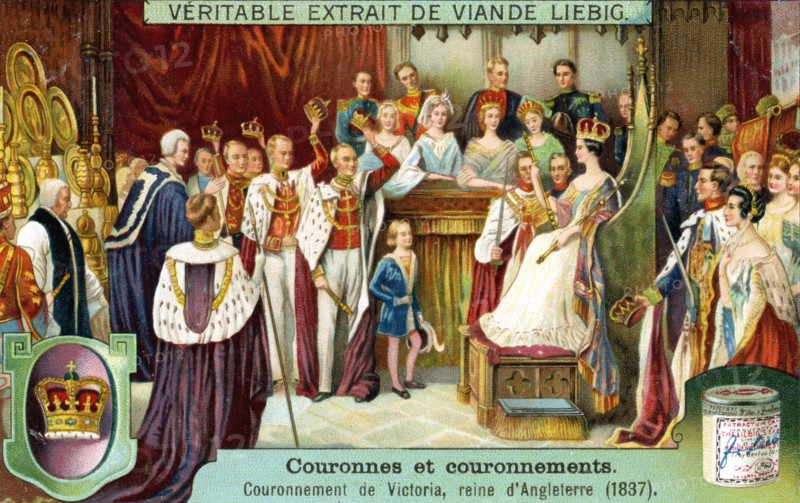 The Crowning of Victoria, Queen of England in 1837, (c1900). Artist: Unknown
