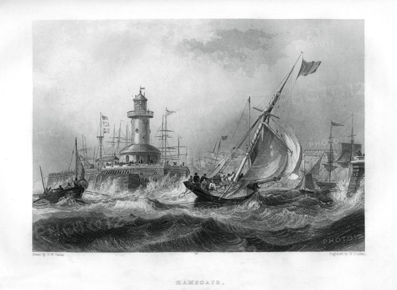 Ramsgate, Kent, 1886.Artist: W Finden