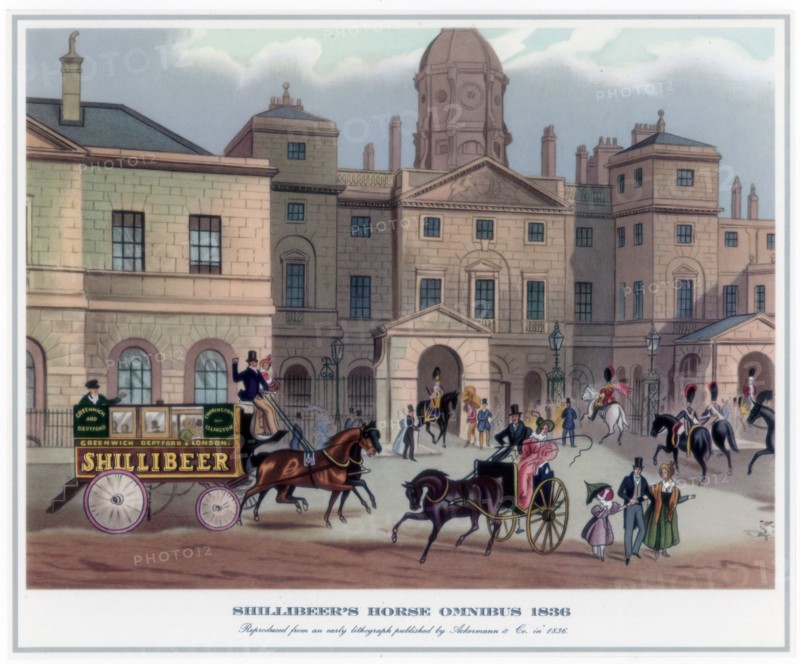 'Shillibeer's Horse Omnibus', 1836. Artist: Unknown