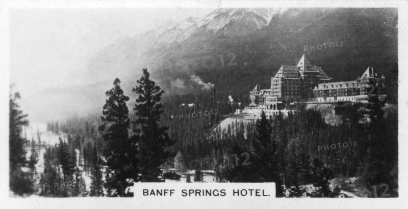 Banff Springs Hotel, Alberta, Canada, c1920s. Artist: Unknown