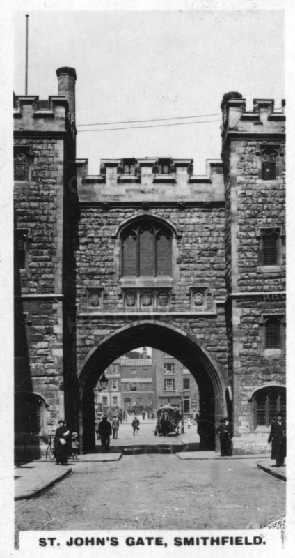St John's Gate, Clerkenwell, London, c1920s. Artist: Unknown