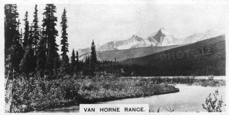 Van Horne Range, Canadian Rockies, c1920s. Artist: Unknown