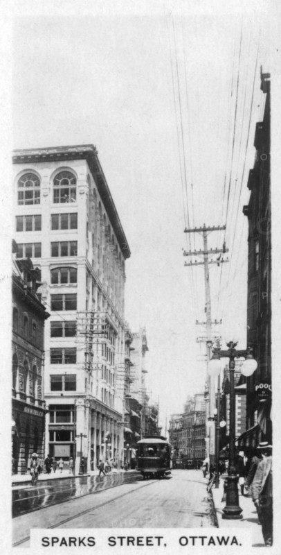 Sparks Street, Ottawa, Canada, c1920s. Artist: Unknown