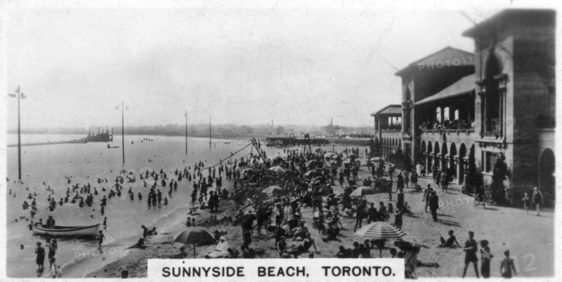 Sunnyside Beach, Toronto, Canada, c1920s. Artist: Unknown