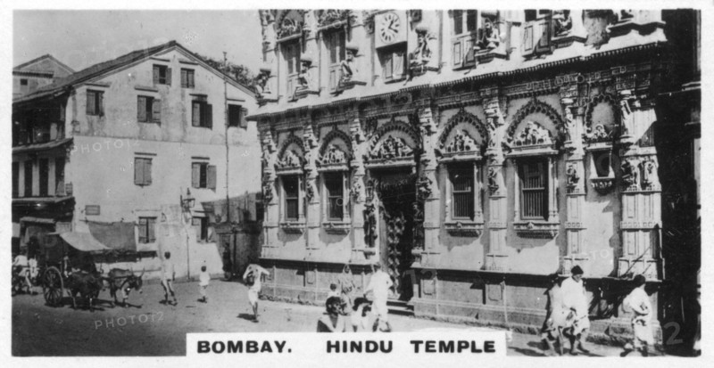Hindu Temple, Bombay, India, c1925. Artist: Unknown