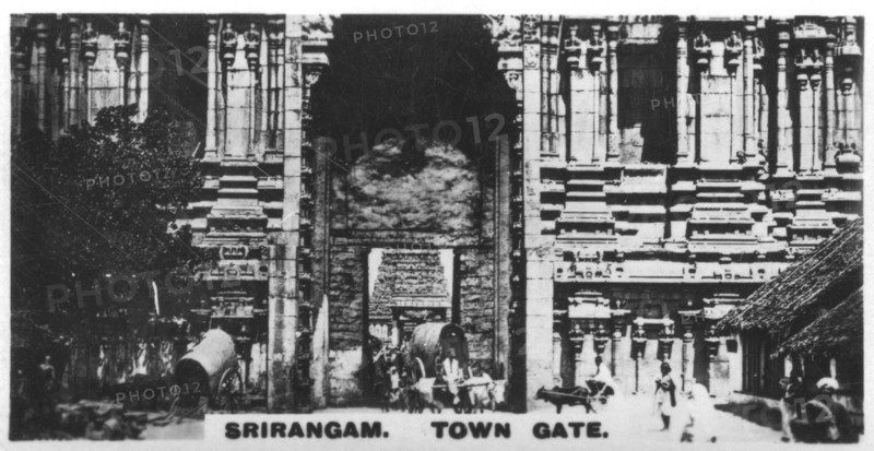 Town gate, Srirangam, India, c1925. Artist: Unknown