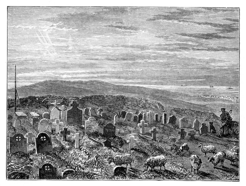 Cathcart's Hill, Crimea, Ukraine, c1888. Artist: Unknown