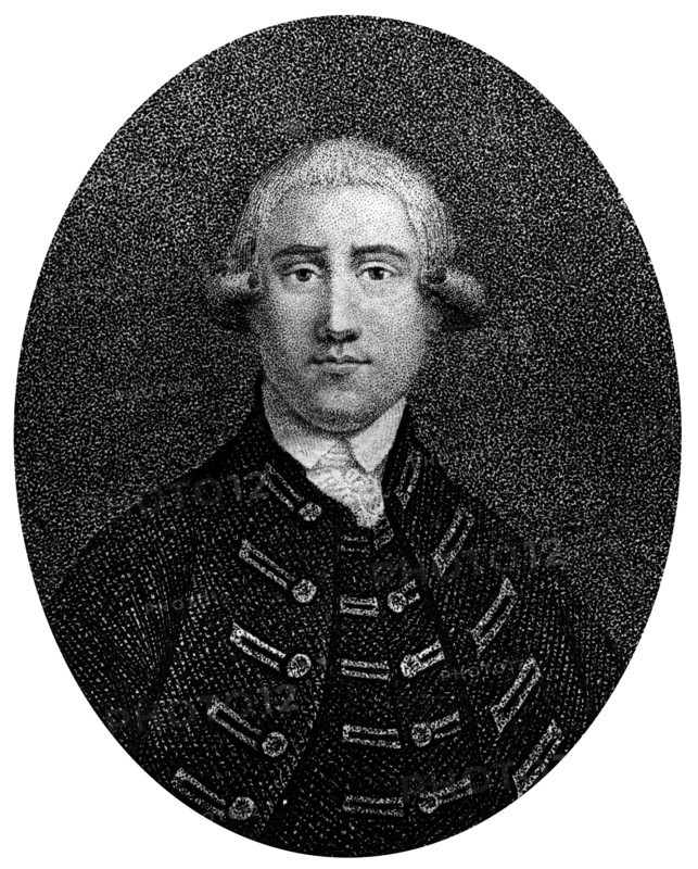 Colonel James Gardiner (1688-1745), Scottish soldier, 1837. Artist: Unknown