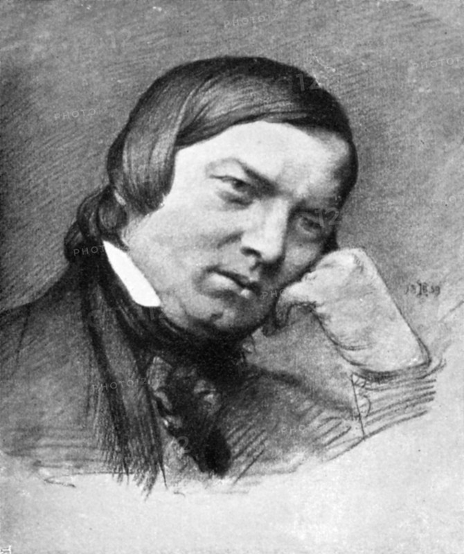 Robert Schumann, (1810-1856), German composer and pianist, 1909.Artist: Robert Schumann Artist: Unknown