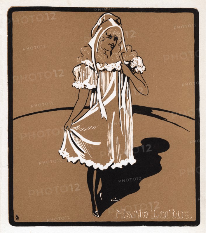 Marie Loftus (1857-1940), Scottish music hall star, late 19th century. Artist: Unknown