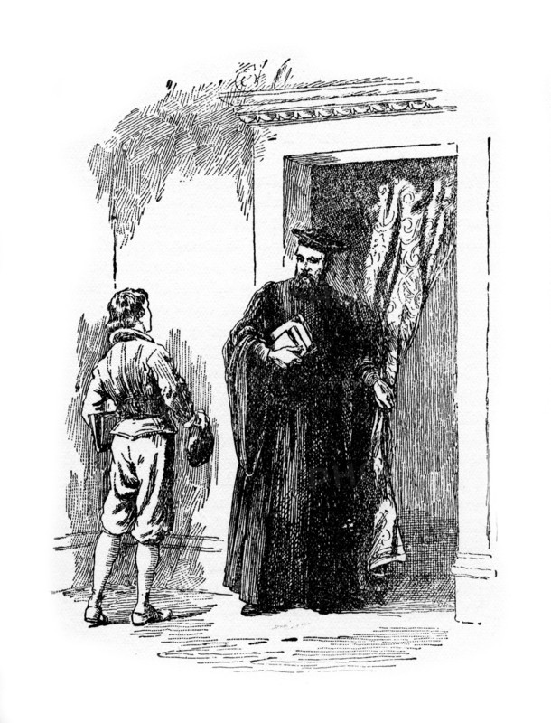 The young Galileo and Ostilio Ricci, (20th century). Artist: Unknown
