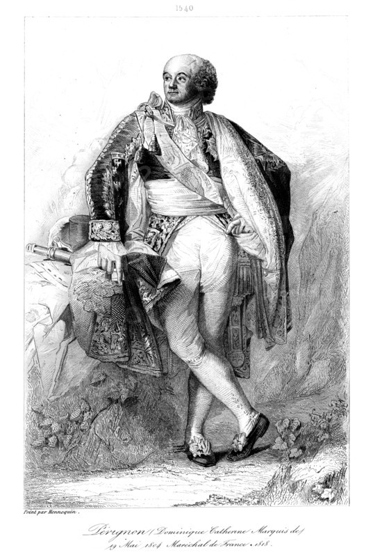Dominique Catherine Perignon (1754-1818), Marquis de Grenade and Marshal of France, 1839.Artist: Francois Pigeot