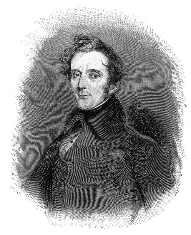 Alphonse de Lamartine (1790-1869), French writer, poet and politician, 1900. Artist: Unknown