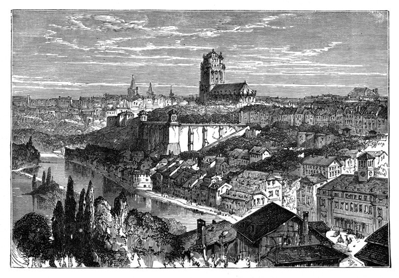 Berne, Switzerland, c1890. Artist: Unknown