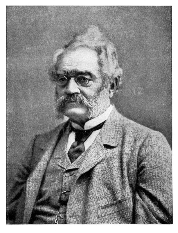 Ernst Werner von Siemens 19th century German inventor and industrialist, (1900). Artist: Unknown