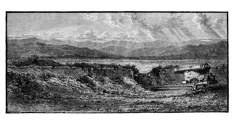 Interior of the Citadel, Quebec, 19th century. Artist: Unknown