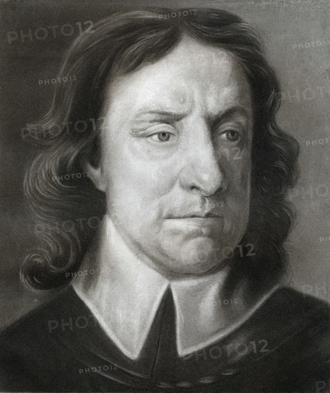 Oliver Cromwell, (1599-1658), English military leader and politician,1657, (1899).  Creator: Unknown.