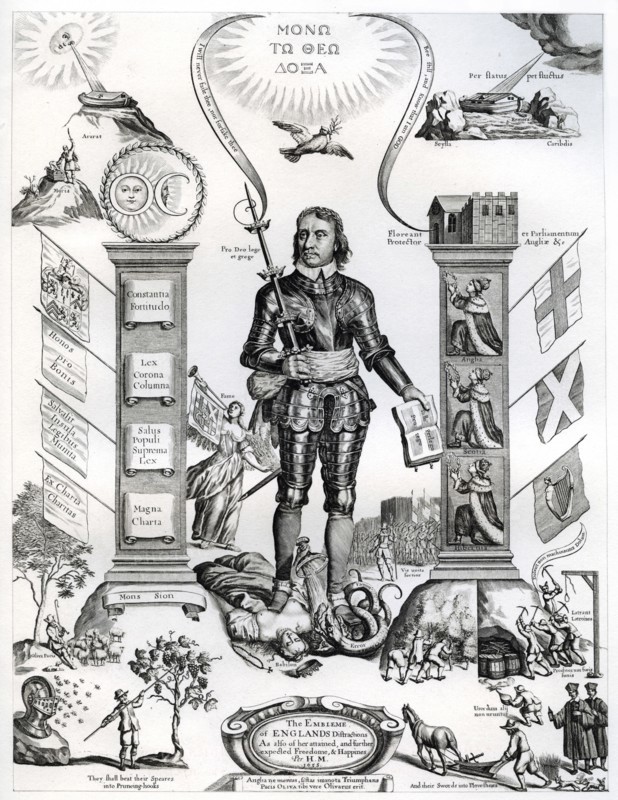 'The Embleme of England's Distractions', 1658, (1899).  Creator: Unknown.