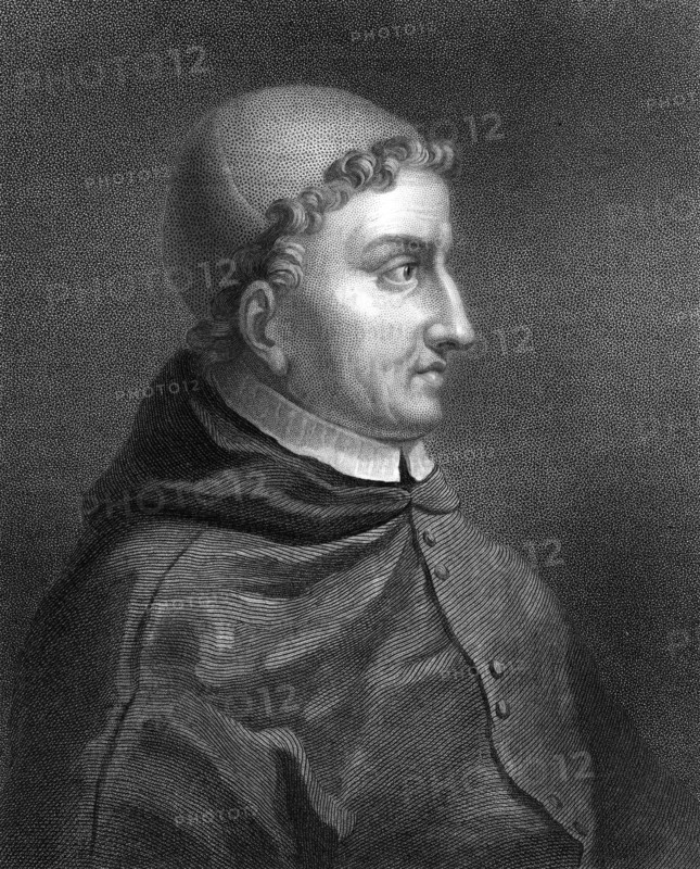 Cardinal Cisneros, Spanish Cardinal, inquisitor and statesman, (1836).Artist: CE Wagstaff