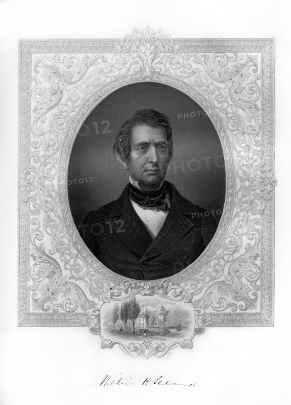 William Henry Seward, US Secretary of State under Lincoln and Johnson, 1862-1867. Artist: Unknown