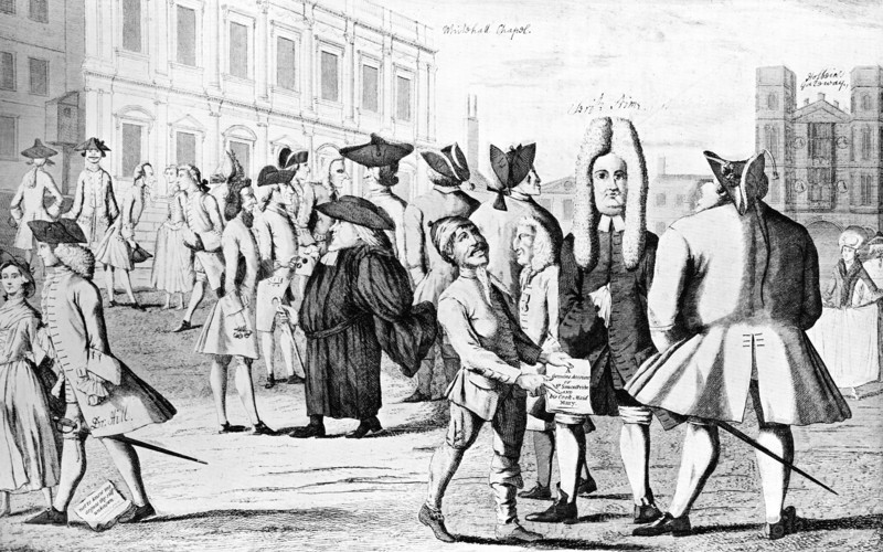 'Lusus Naturae, or Carracturas of the present age' 1752. Artist: John June