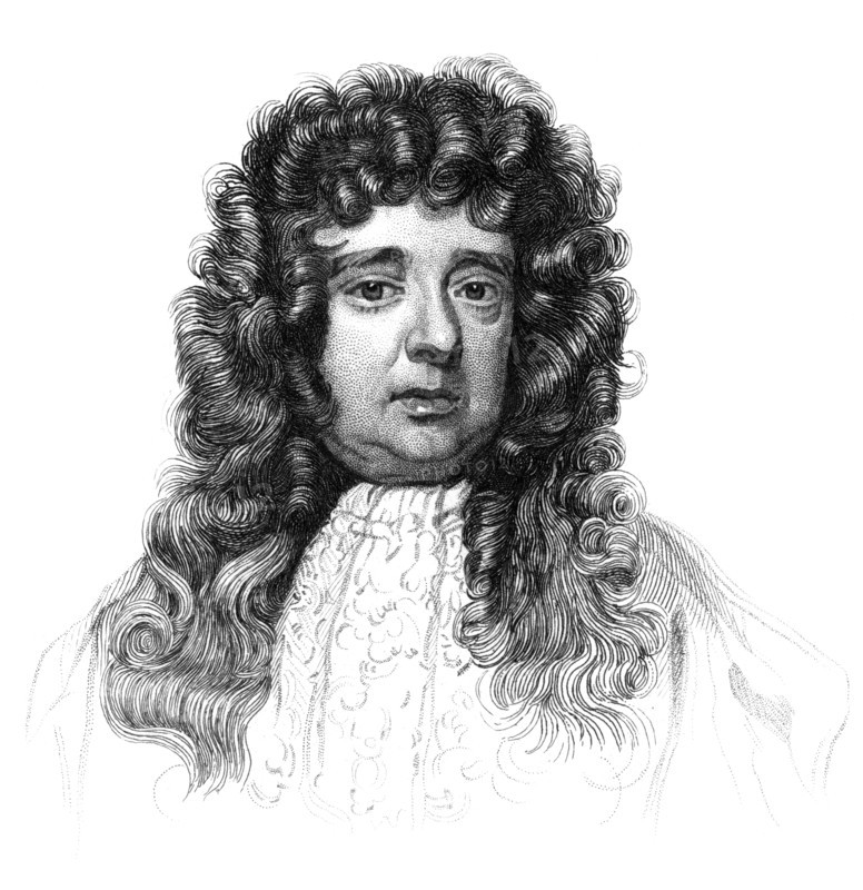 Sir William Petty, 17th century English economist, scientist and philosopher, (c1850). Artist: Unknown