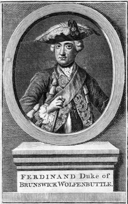 Ferdinand, Duke of Brunswick, (19th century).  Creator: Unknown.