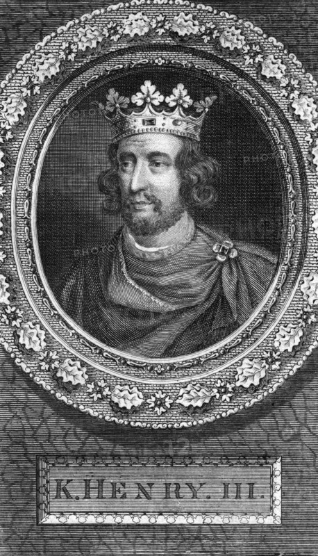 Henry III of England, (18th century).Artist: George Vertue
